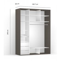DRESSING LEX 181-240-66 A GRI/BIP